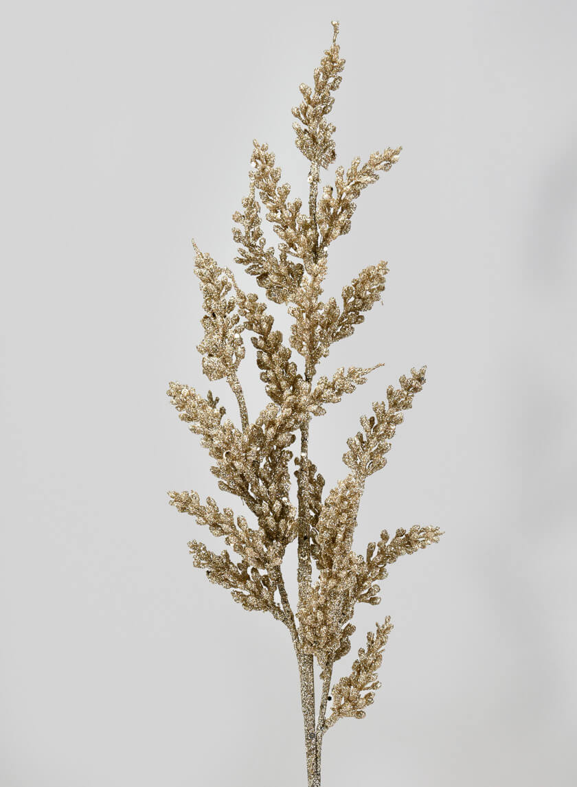28in Long Mixed Champagne Glitter Branch Decor Jamaligarden