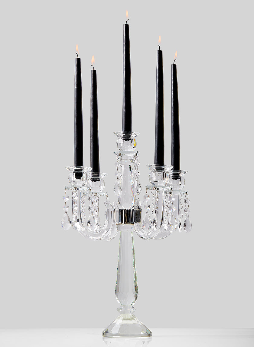 12in Black Taper Candles Decor Jamaligarden