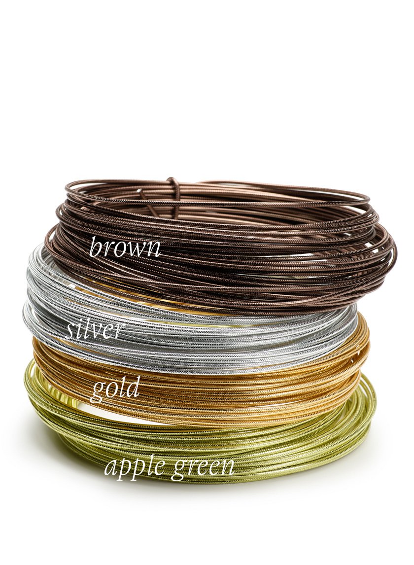Embossed Aluminum Wire Decor Jamaligarden