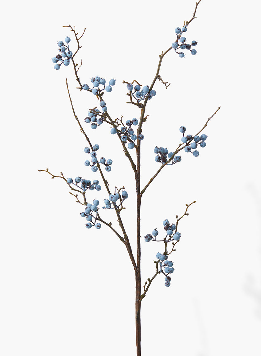 45in Long Blueberry Branch Decor Jamaligarden