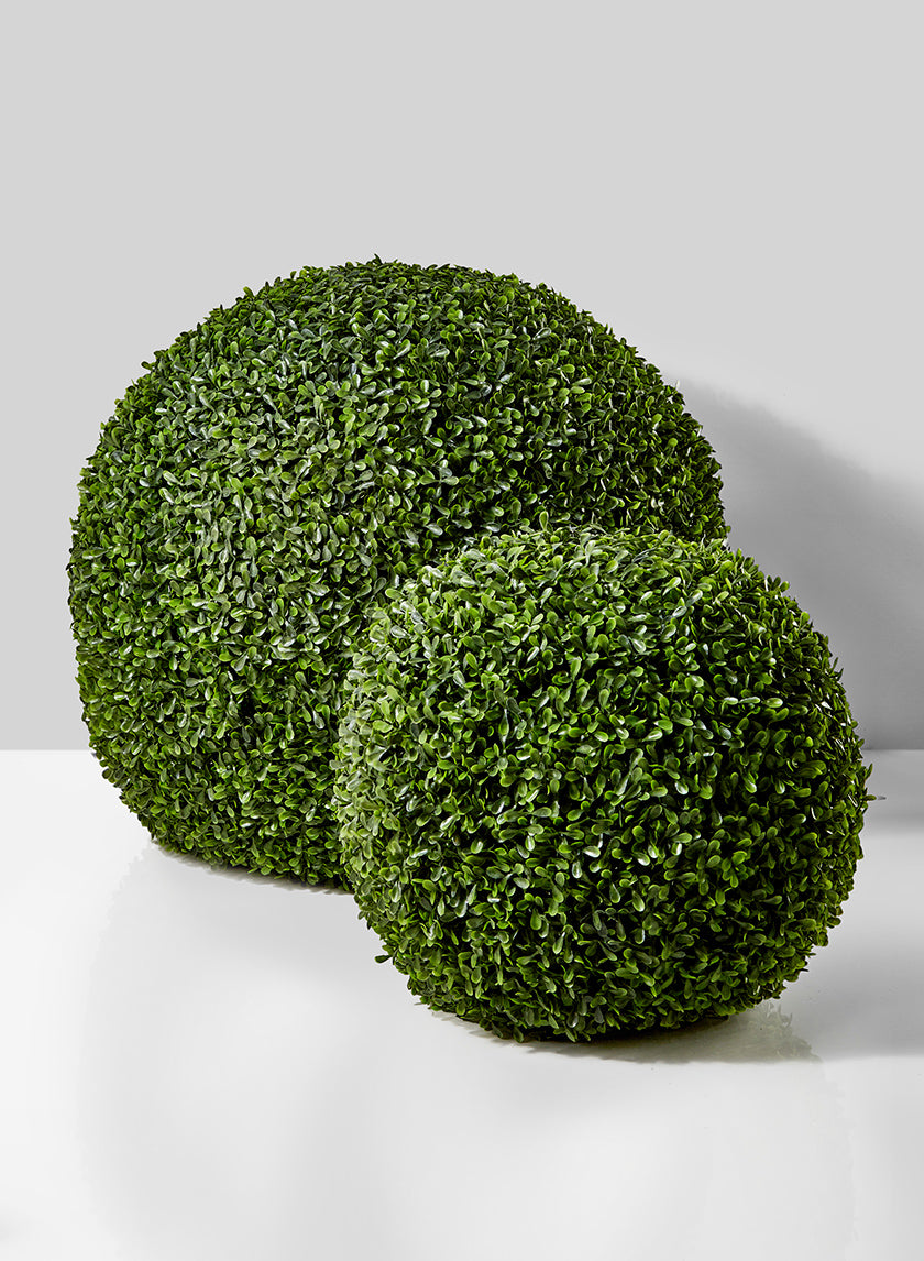 Faux Boxwood Balls Decor Jamaligarden