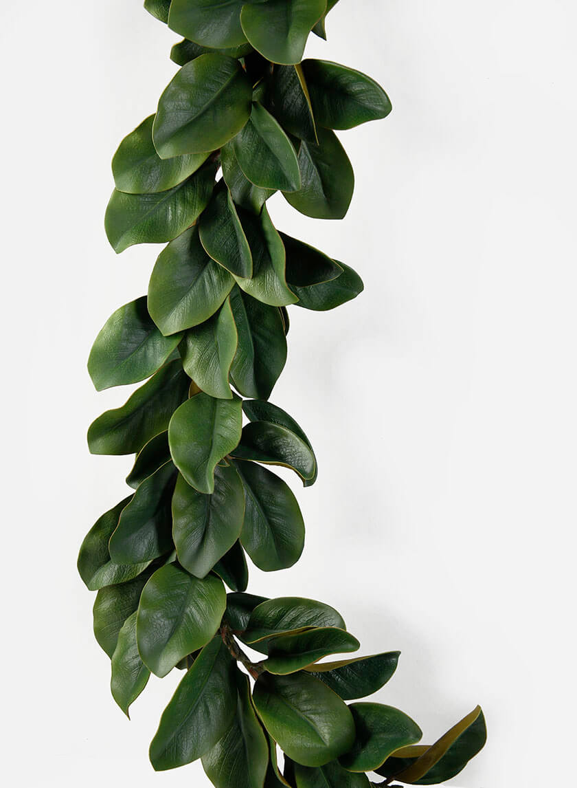 72in Long Magnolia Garland Decor Jamaligarden