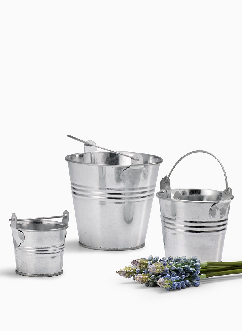 Galvanized Zinc Buckets Decor Jamaligarden
