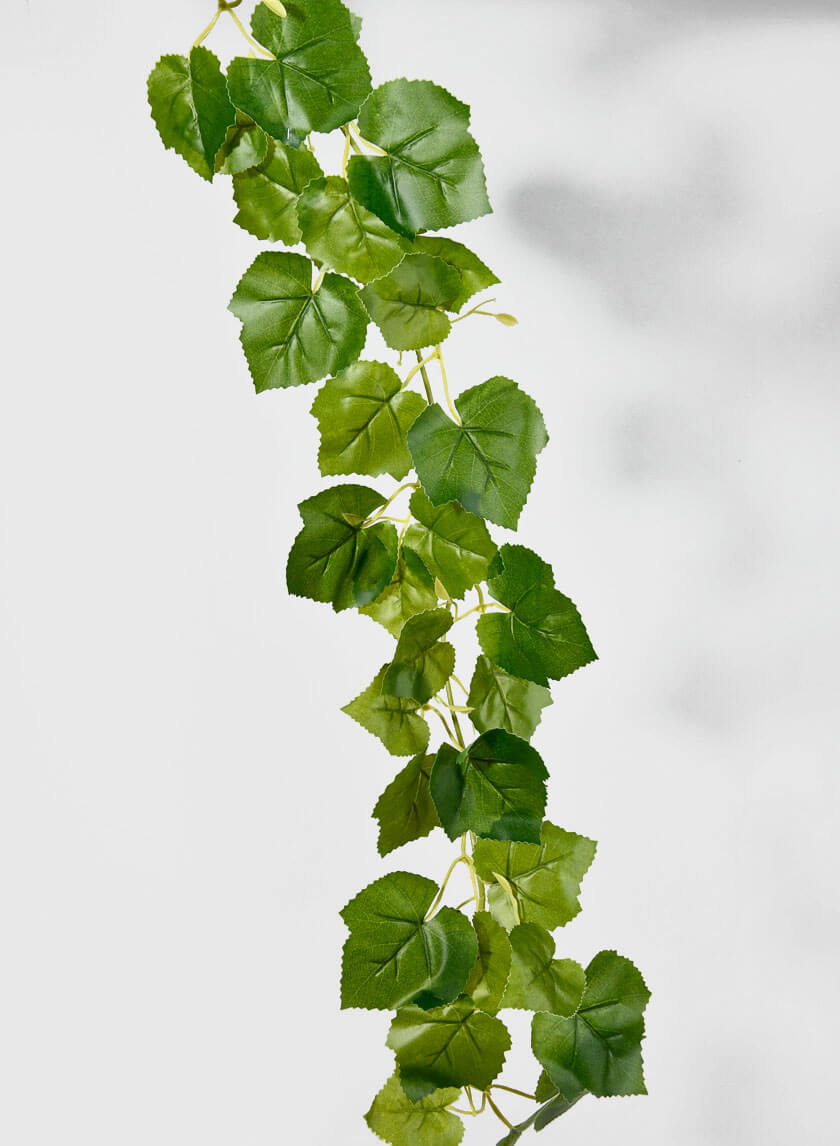 82in Long Grape Leaf Vine Decor Jamaligarden