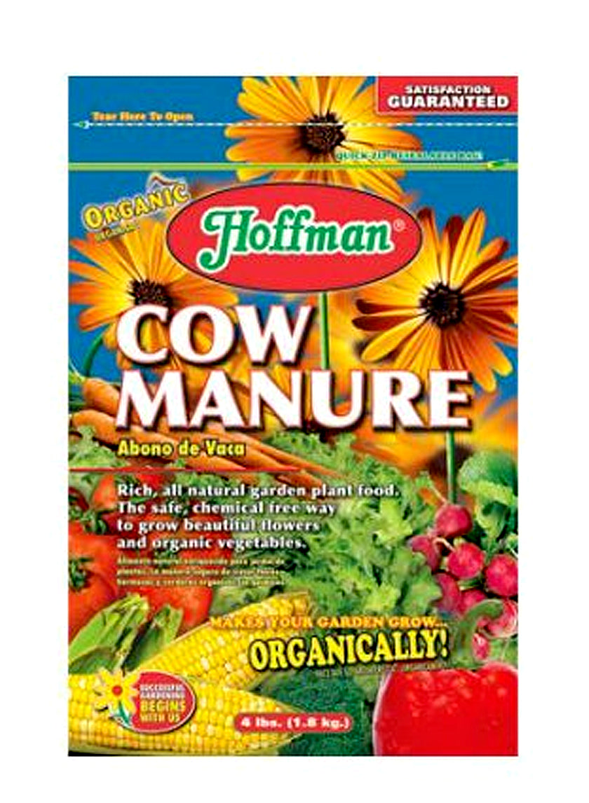 4lb Hoffman Organic Cow Manure 1-1-1 Decor Jamaligarden