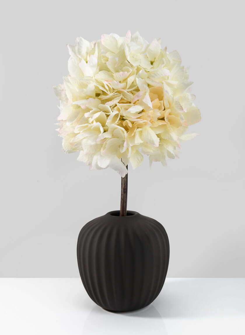 5.5in Tall Oslo Chocolate Deco Vase Decor Jamaligarden