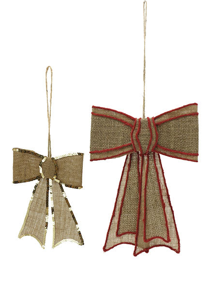 Hanging Jute Bows Decor Jamaligarden