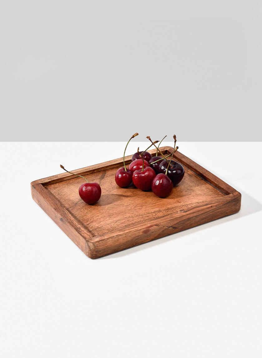 7in Long Lambok Wood Tray, Small Decor Jamaligarden