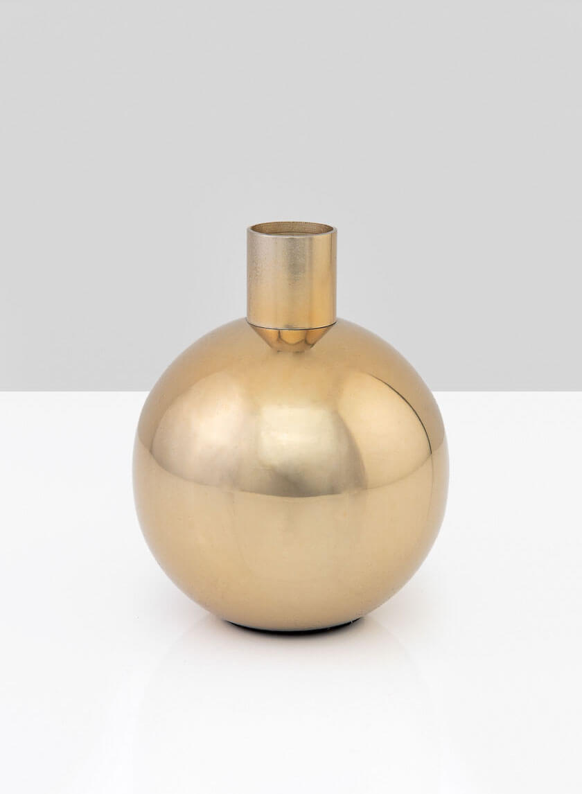 4.5in Tall Le Mans Gold Bud Vase Decor Jamaligarden