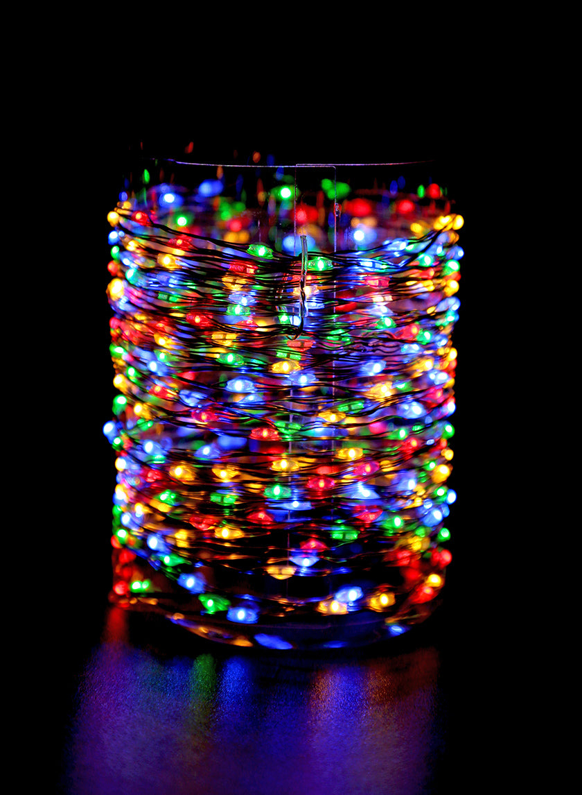 14ft Long Multicolor Naked Wire L.E.D. Lights String Decor Jamaligarden