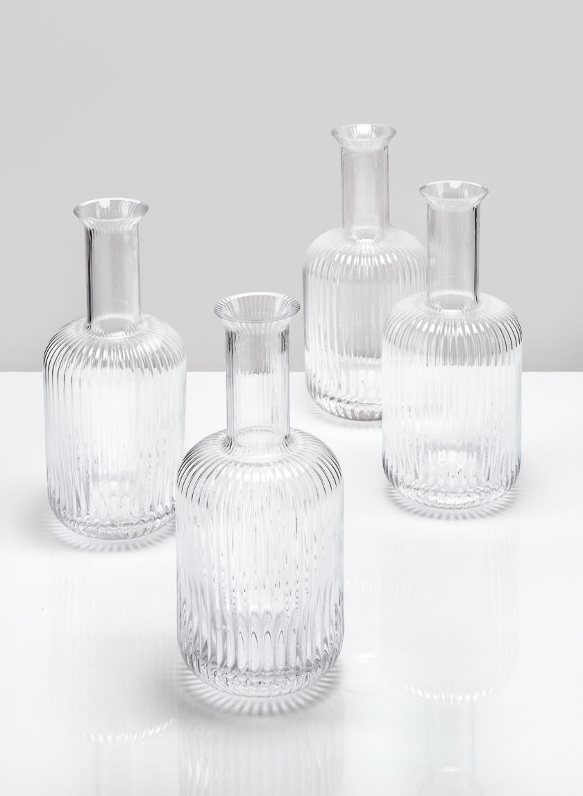 7.75in Tall Marie Curie Flask Glass Vase Decor Jamaligarden
