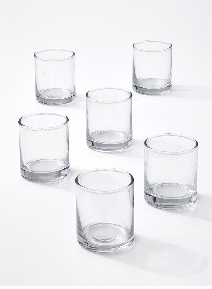 3in Tall Glass Votive Holder Decor Jamaligarden