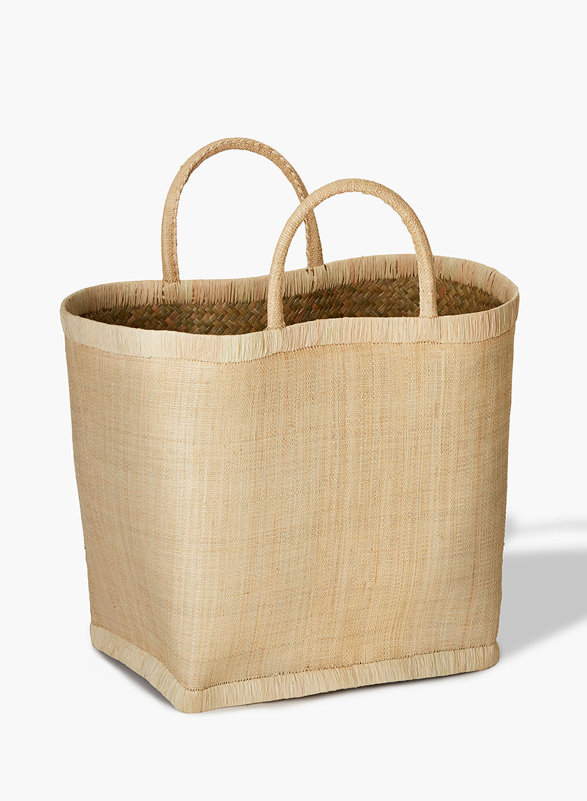 Natural Raffia Bag Decor Jamaligarden