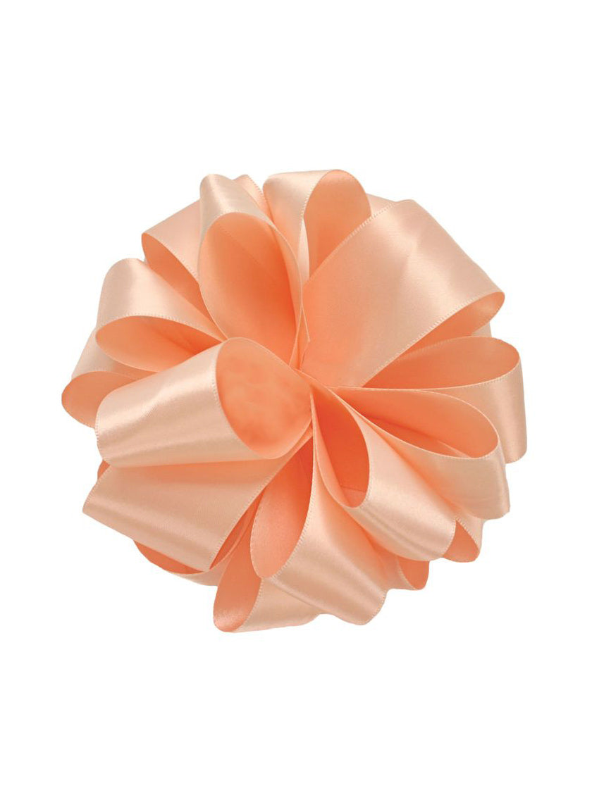 Petal Peach Double Face Satin Ribbon Decor Jamaligarden