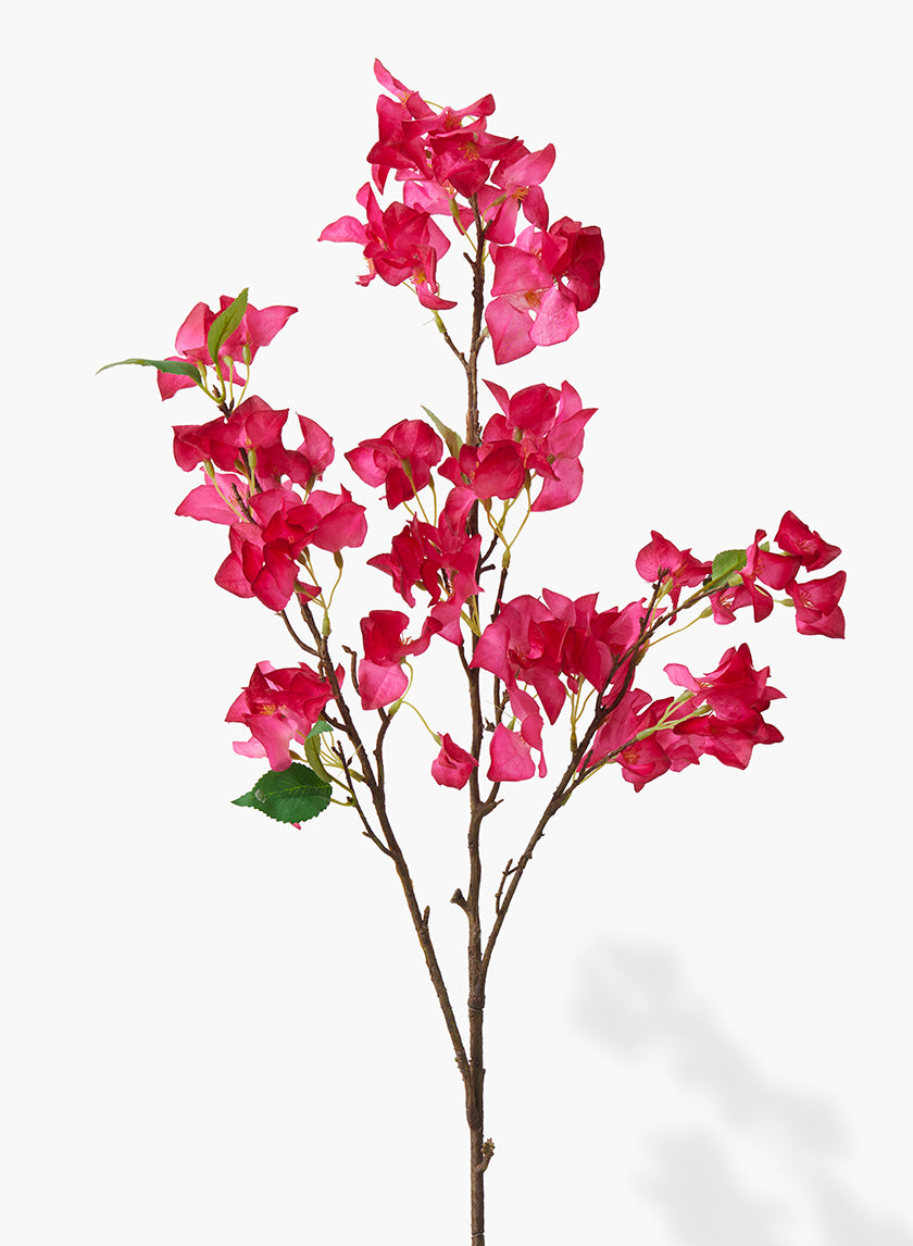 41in Long Fuchsia Bougainvillea Spray, Case of 12 Decor Jamaligarden