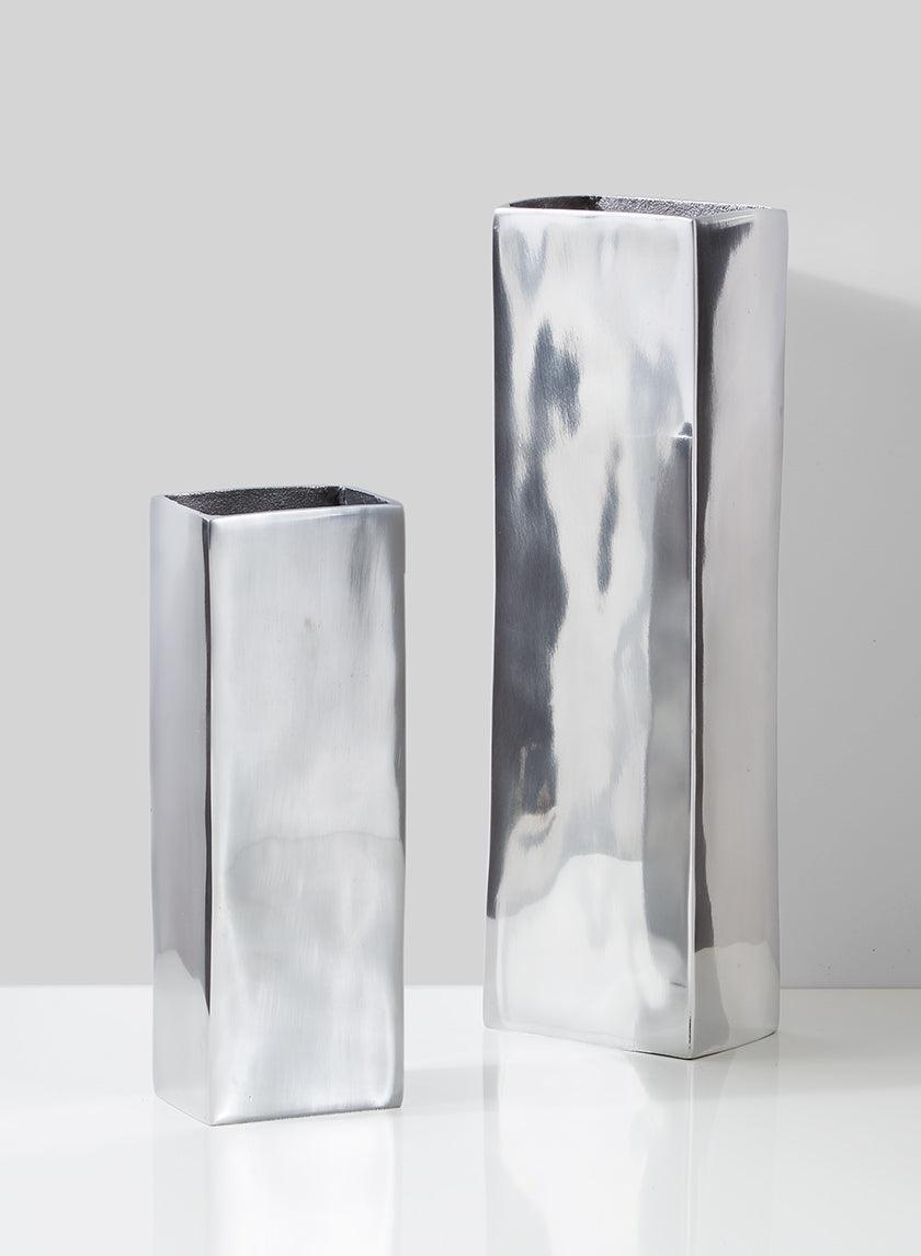 Aluminum Rectangle Vases Decor Jamaligarden