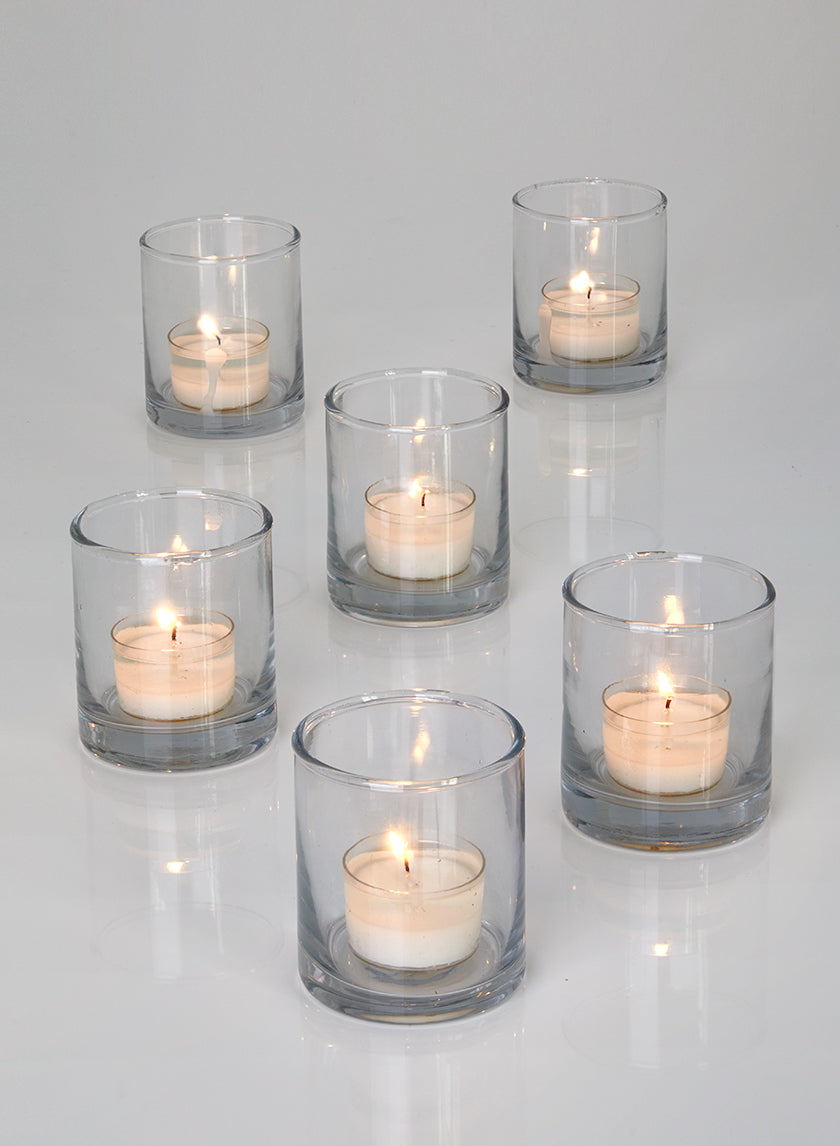 3in Tall Glass Votive Holder Decor Jamaligarden
