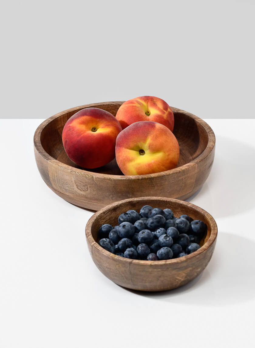 5in Wide Salma Wood Bowl, Mini Decor Jamaligarden