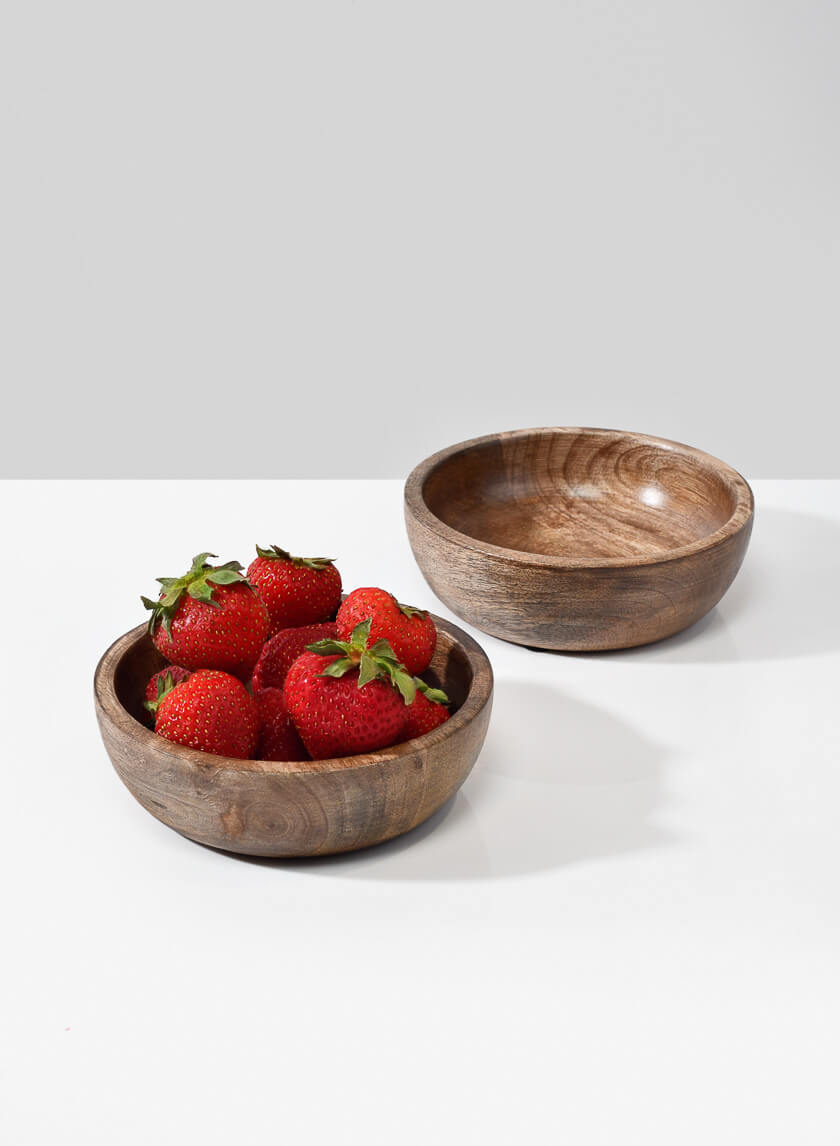 5in Wide Salma Wood Bowl, Mini Decor Jamaligarden
