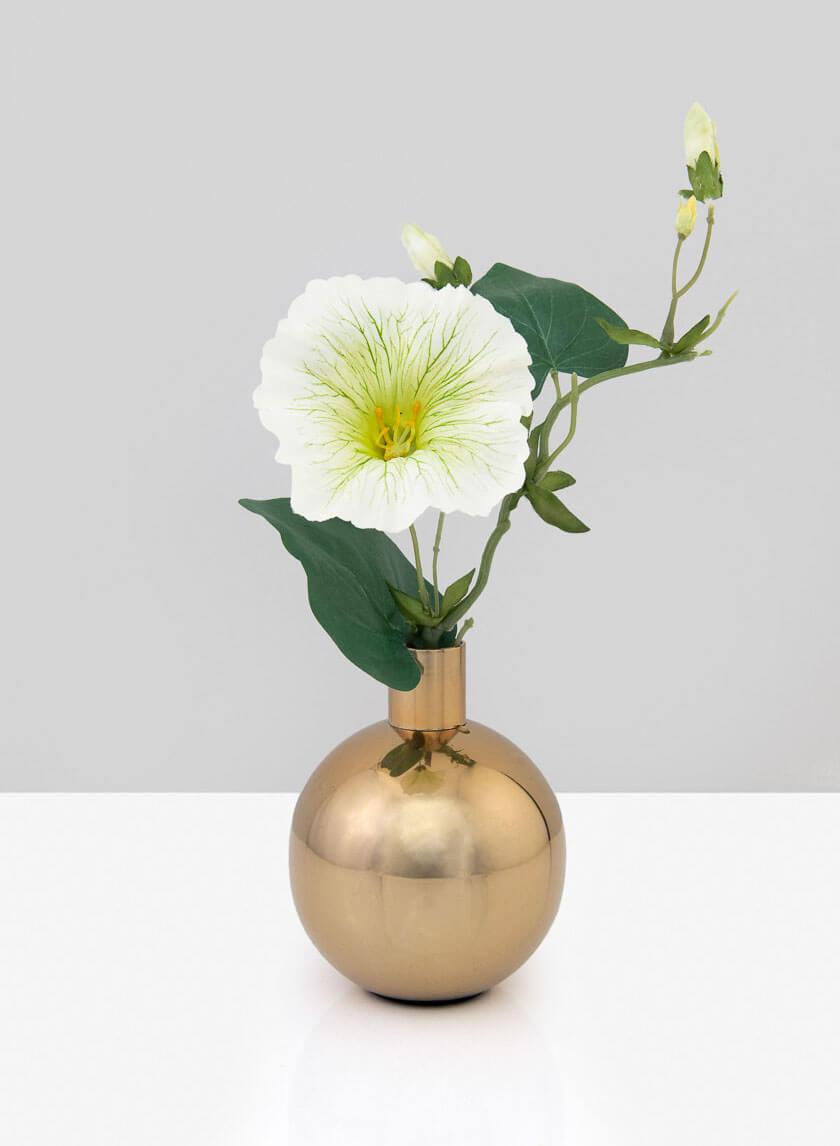 4.5in Tall Le Mans Gold Bud Vase Decor Jamaligarden