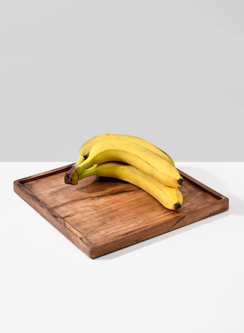 10.5in Square Lambok Wood tray Decor Jamaligarden