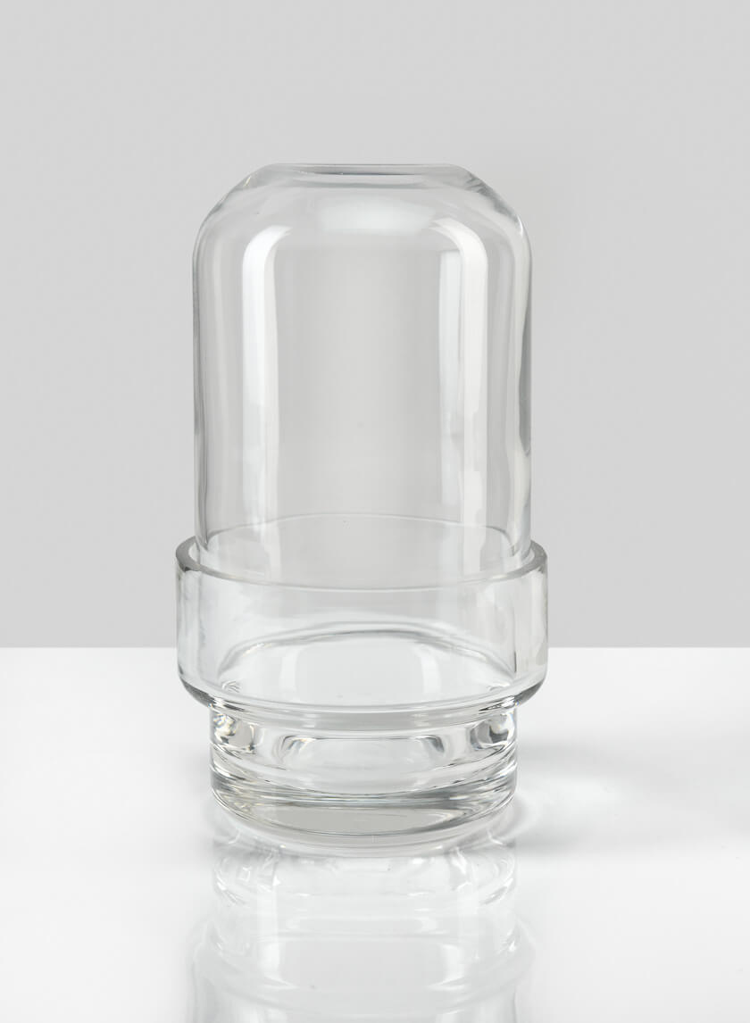 6.25in Tall Swazi Glass Terrarium, Small Decor Jamaligarden