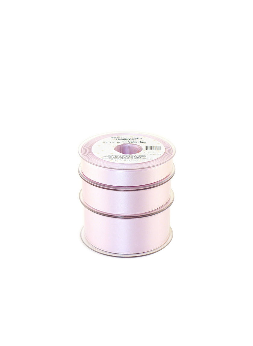 Light Tulip Swiss Satin Ribbon Decor Jamaligarden