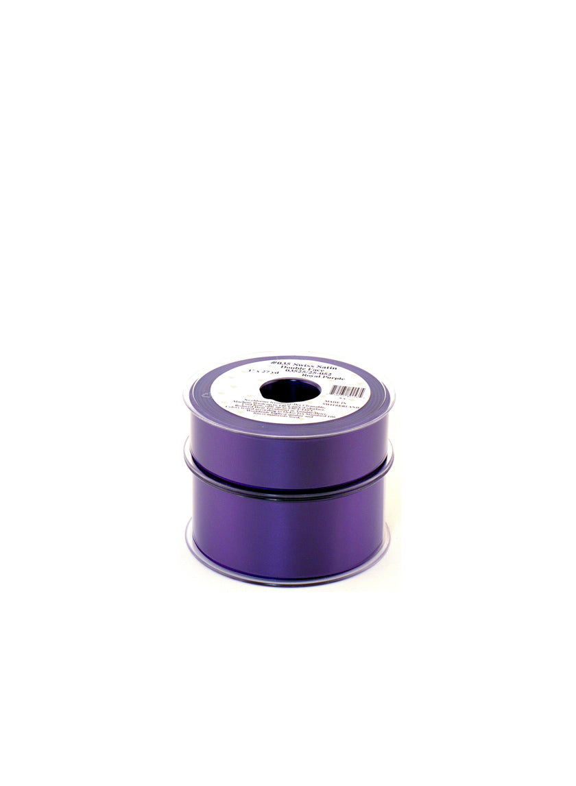 Royal Purple Swiss Satin Ribbon Decor Jamaligarden