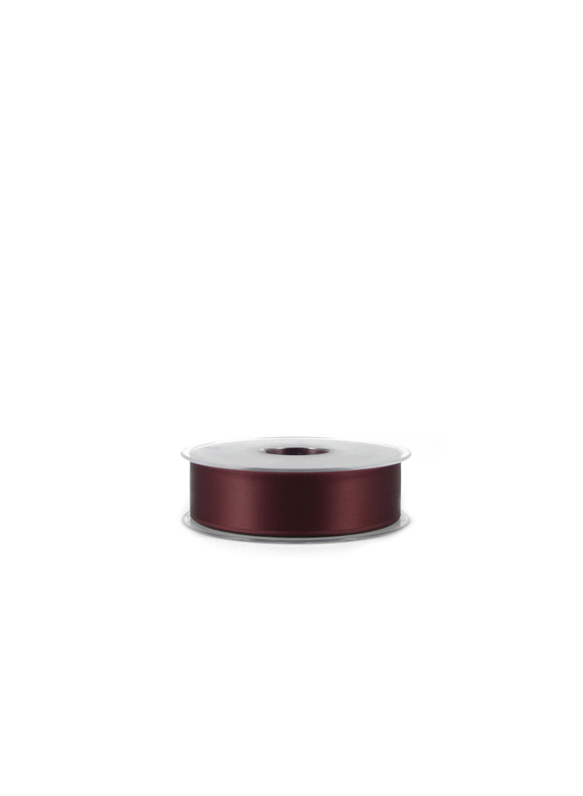 Burgundy Swiss Satin Ribbon Decor Jamaligarden