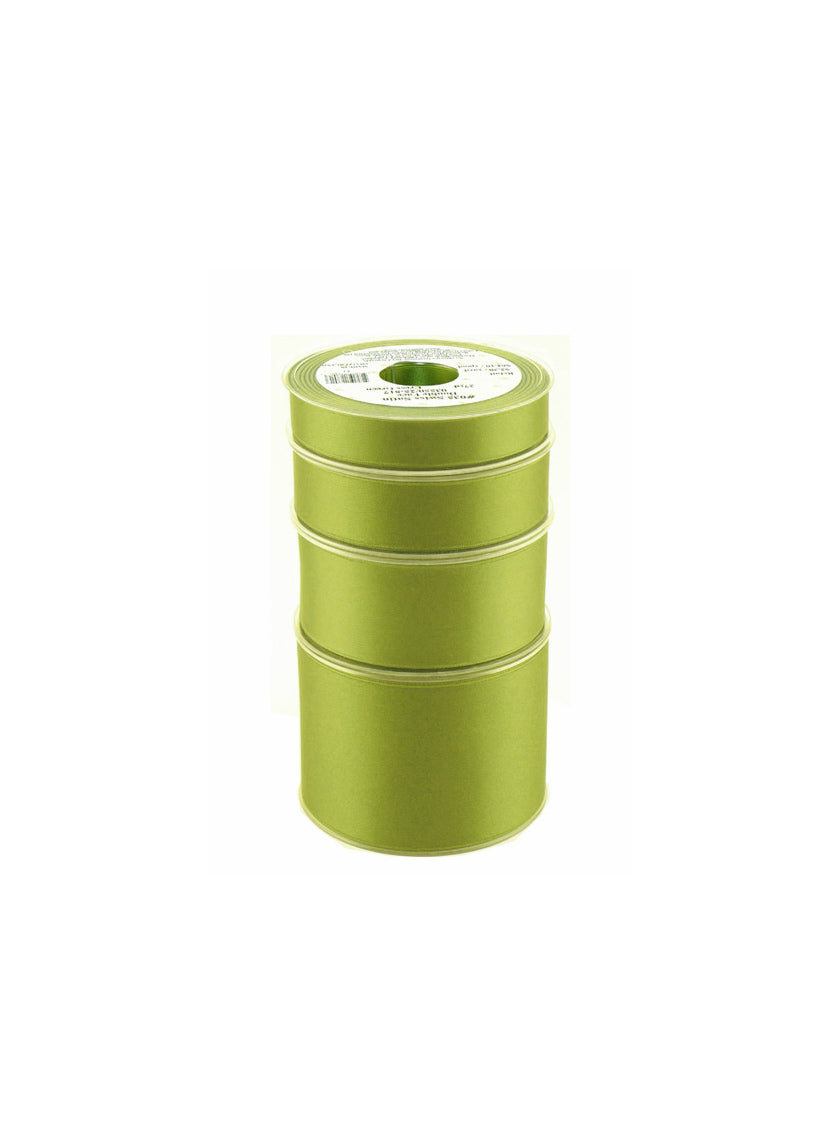 Cress Green Swiss Satin Double Face Ribbon Decor Jamaligarden