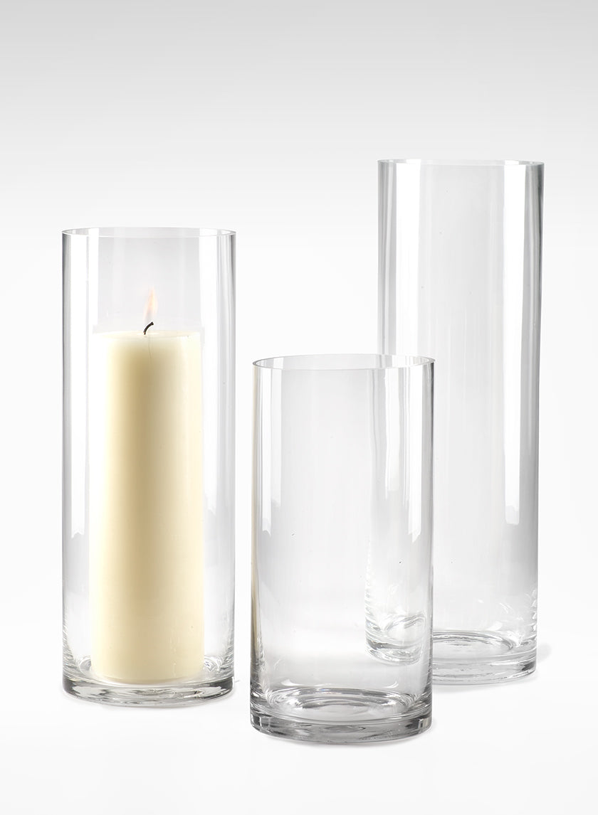 Glass Cylinder Vase Decor Jamaligarden