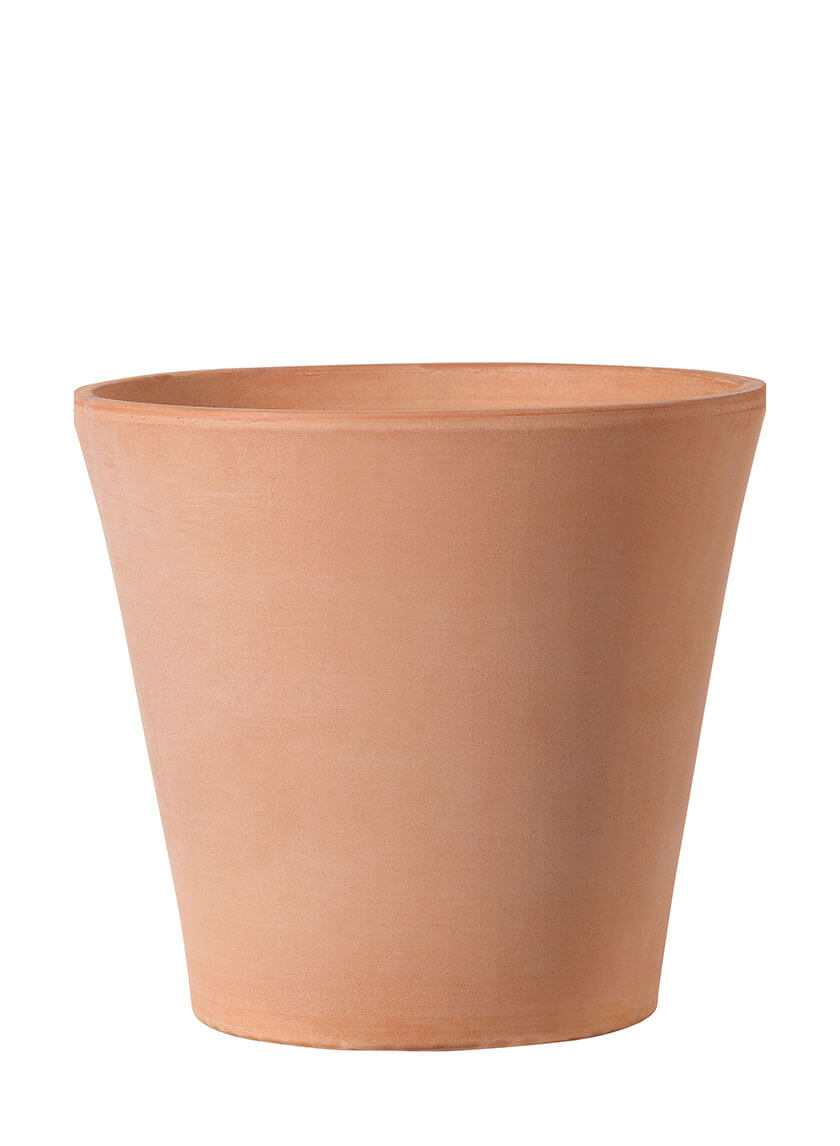 11.25in Tall Terracotta Cone Pot Decor Jamaligarden