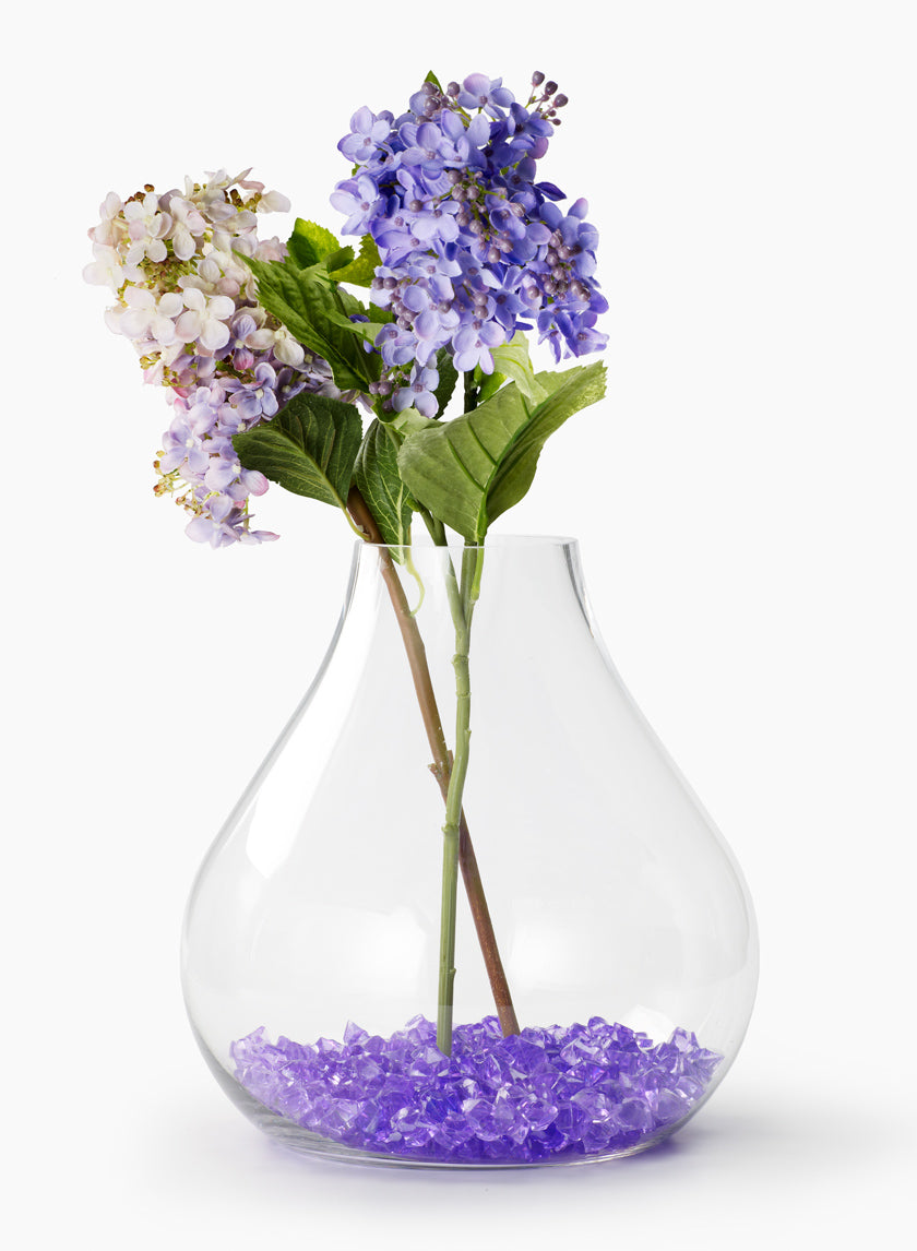 12in Tall Boheme Glass Terrarium Vase Decor Jamaligarden