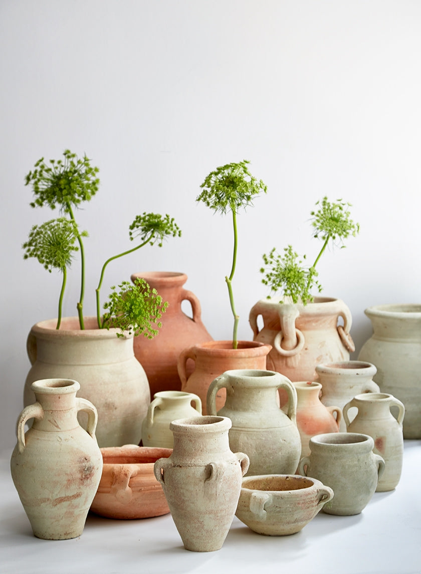 Tunisian Handmade Krater Bell Pot Decor Jamaligarden