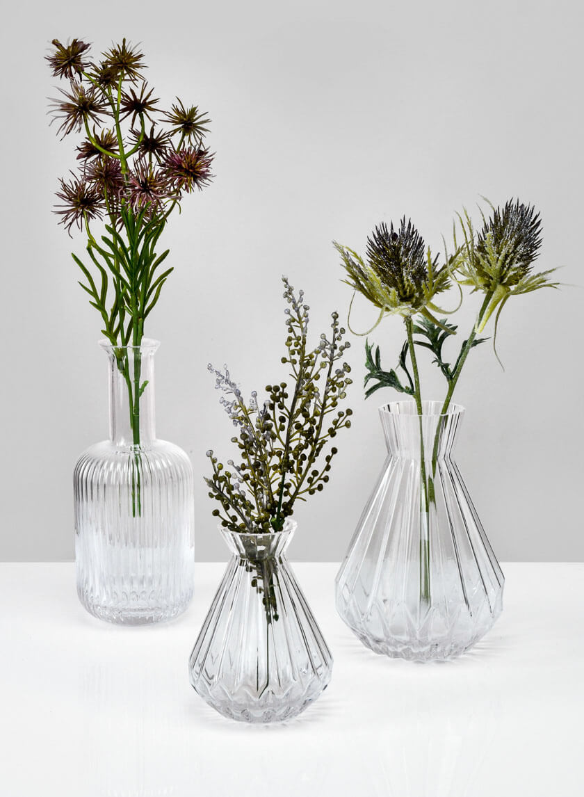 7.75in Tall Marie Curie Flask Glass Vase Decor Jamaligarden