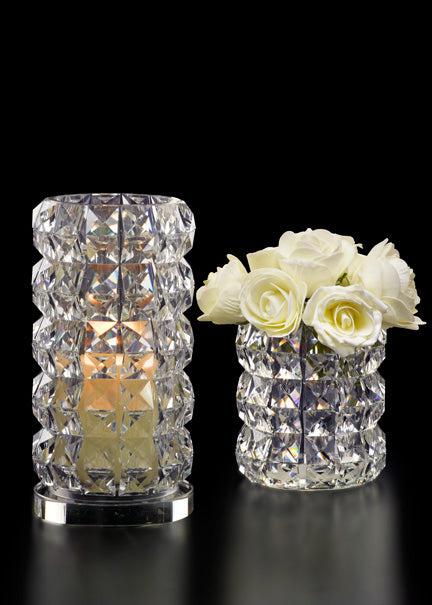 Crystal Squares Vases Decor Jamaligarden